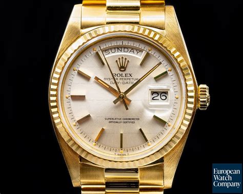 rolex 1803 day date president 18k|vintage rolex day date 1803.